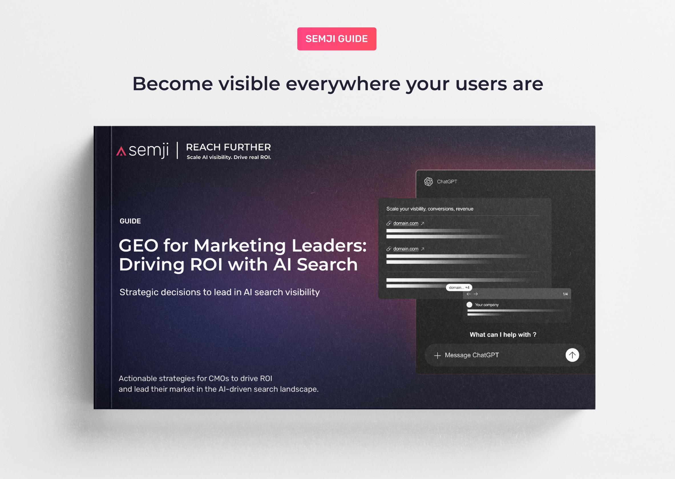 GEO for Marketing Leaders: Driving ROI with AI Search