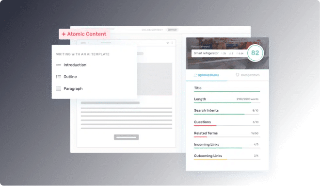 Atomic content